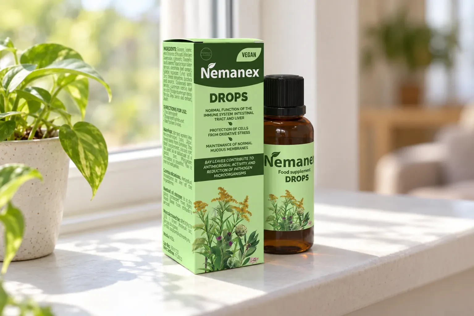 Nemanex Cystitis — le produit au quotidien