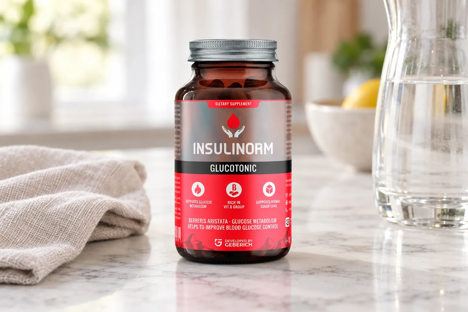 Insulinorm — le produit au quotidien