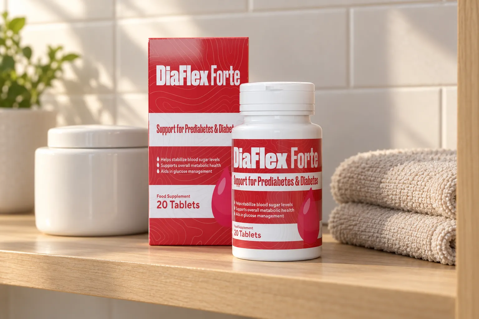 DiaFlex Forte — le produit au quotidien