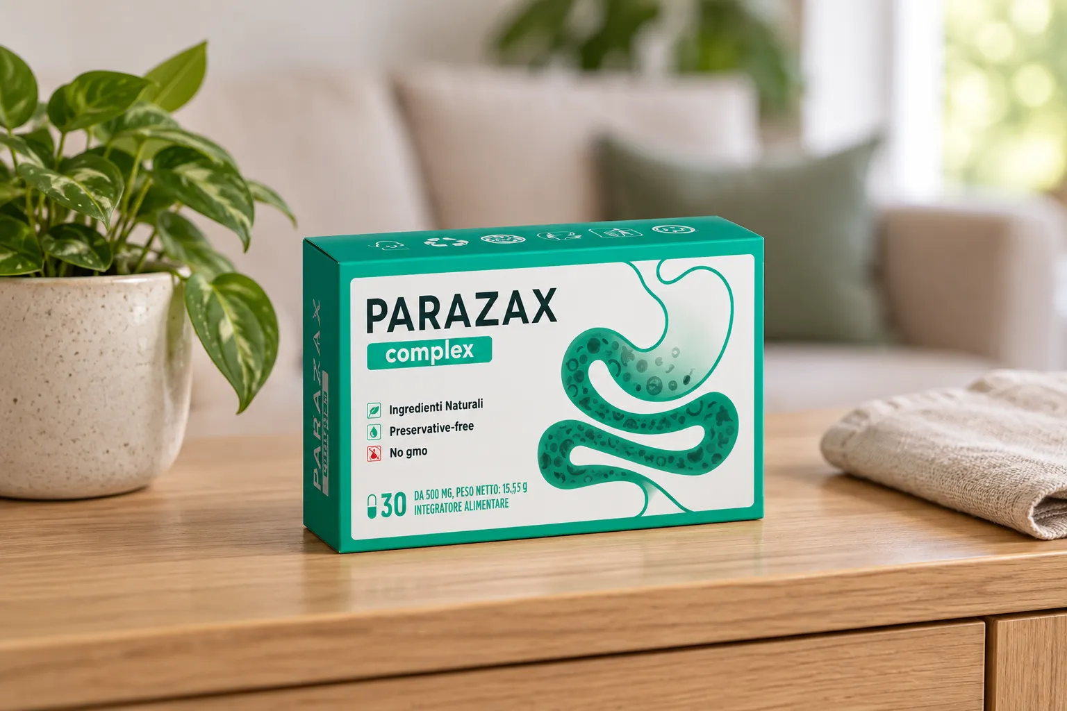 Parazax Complex — le produit au quotidien