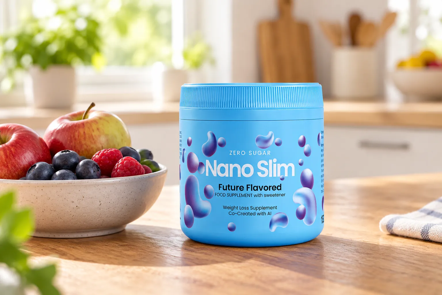 Nano Slim — le produit au quotidien