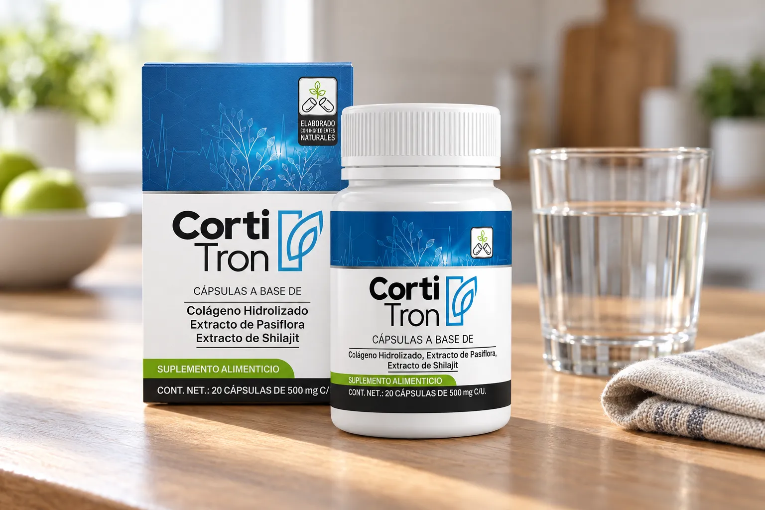 Cortitron — le produit au quotidien
